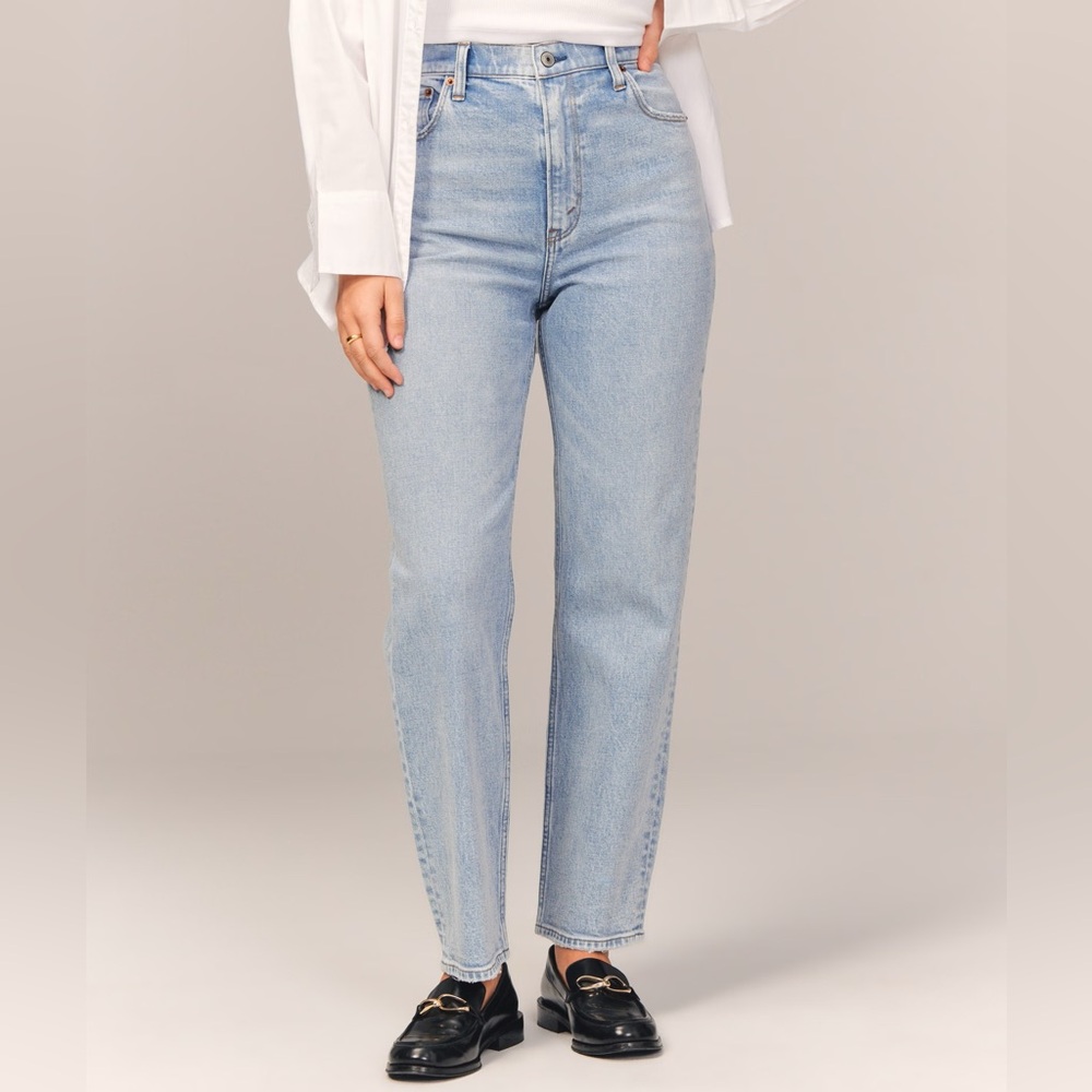 Abercrombie & Fitch Light Blue High Rise Jeans